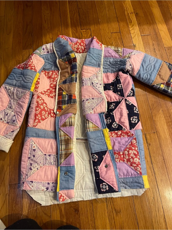 Handmade Jackets & Blazers - Handmade Patchwork Quilted Jacket - Multicolor